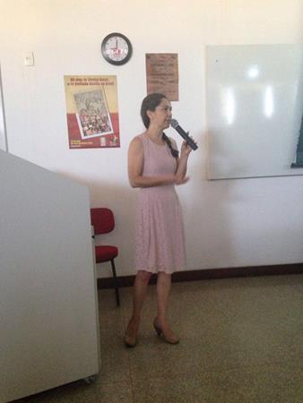 ABEn-DF na Semana Basileira de Enfermagem do IESB - 13/05 Manhã - Diretora Daniela Martins